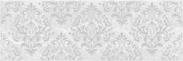 Плитка Декор Мармара Арабеска серый 17-03-06-661 20х60 Laparet