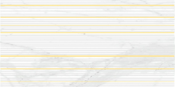 Плитка Декор Olimpus Race белый 25х50 Laparet