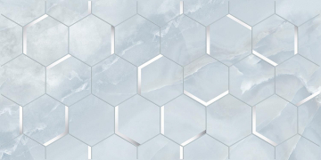 Плитка Декор Onice Forma Blu 31.5*63 Керлайф