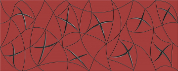 Плитка Декор VELA CARMIN STELLA 20,1x50,5 Azori