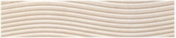 Плитка DG172L Digit Travertino Bianco Listello Onda Rettificato 15x72,5 Impronta