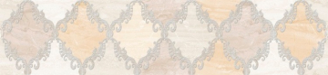 Плитка Дубай бордюр светло-бежевый 11.5x50 Beryoza Ceramica