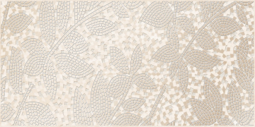 Плитка Дубай декор 2 Листья бежевый 25x50 Beryoza Ceramica