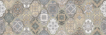 Плитка DWA11ANT404 декор Анатоли 200*600*7,5 Alma Ceramica (Уралкерамика)