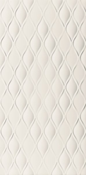 Плитка E058 4D Drop White Decor 40x80 Marca Corona