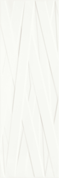 Плитка Elia Bianco Struktura B 25х75 Paradyz