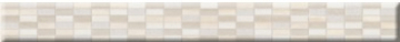 Плитка Элиз Бордюр бежевый 5.4х50 Beryoza Ceramica