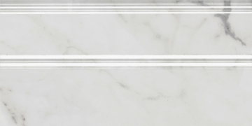 Плитка FMA033R Плинтус Коррер белый глянцевый обрезной 30x15x1,7 Kerama Marazzi
