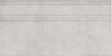 Плитка FME021R Плинтус Догана серый светлый матовый обрезной 20x40x1,6 Kerama Marazzi