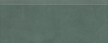 Плитка FMF021R Плинтус Чементо зелёный матовый обрезной 30x12 Kerama Marazzi