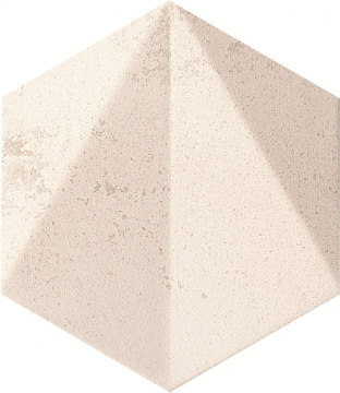 Плитка Free Space Hex White STR Декор 11x12.5 Tubadzin