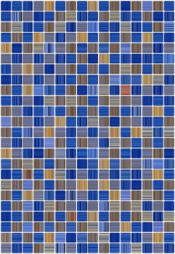 Плитка Гламур 2Т Blue 27.5x40 Керамин