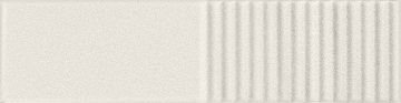 Плитка Groove White Sugar 2 STR 29.8x7.8x1 Tubadzin