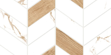 Плитка GT128VG Marmaris Белый геометрия 50x25 Global Tile