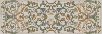 Плитка HGD/A519/13000TRL Декор Эвора глянцевый обрезной 30x89,5x0,9 Kerama Marazzi