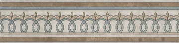Плитка HGD/A528/13000TRL Бордюр Эвора глянцевый обрезной 30x7,2x0,9 Kerama Marazzi