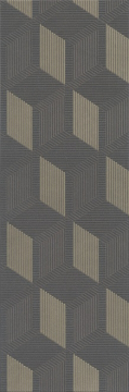 Плитка HGD/B428/12144R Декор Морандо серый темный обрезной 25*75 Kerama Marazzi