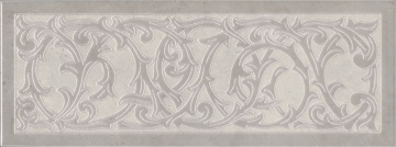 Плитка HGD/B504/15147 Декор Монсанту 3 серый светлый 15х40 Kerama Marazzi