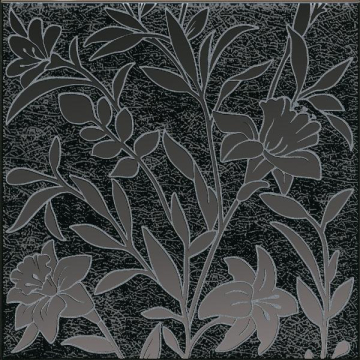 Плитка HGD/B568/5292 Барберино 4 чёрный глянцевый 20x20 Kerama Marazzi