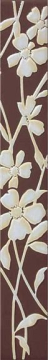 Плитка INVERNO FIORE 36X4.5 Tubadzin