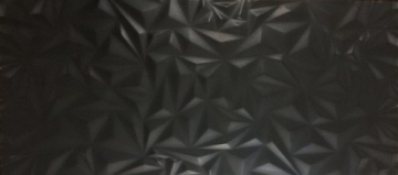 Плитка Карат Черная 20х45 PiezaROSA