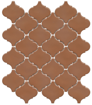 Плитка KM2630M0020N Арабески Марокко коричневый глянцевый 26x30x0,7 Kerama Marazzi