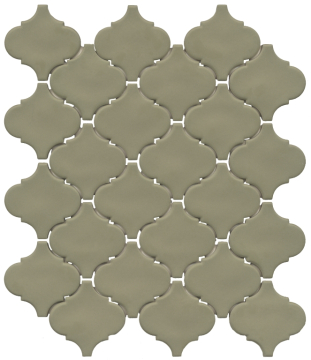 Плитка KM2630M0051N Арабески Марокко зелёный матовый 26x30x0,7 Kerama Marazzi