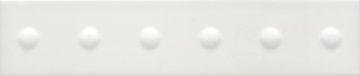 Плитка KM26389 Медина 1 белый матовый структура 6x28,5x1 Kerama Marazzi