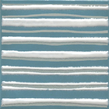 Плитка KMD3STA024GN Декор Бахия 3 бирюзовый глянцевый 9,8x9,8x0,7 Kerama Marazzi