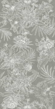 Плитка KMD3STA054BR Декор Таделакт зелёный светлый матовый обрезной 60x119,5x0,9 Kerama Marazzi