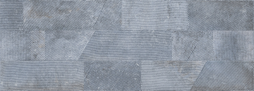 Плитка KUXZA01A Rue de Paris Concept Acero 25x70 Keraben