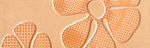 Плитка LGIA Glamour Apricot List. Flower Mix 2 8х25 Atlas Concorde