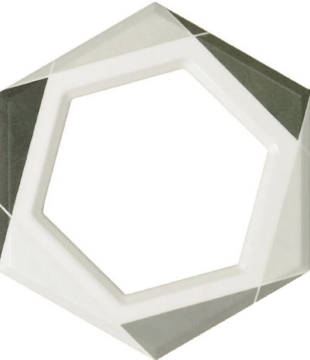 Плитка Lino Decor Frame Gris 24.7x21.5 Fanal