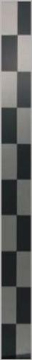 Плитка List Dama Nero Lucido 4x50 CeDam