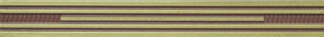 Плитка Listelo Alhambra Wengue 3x25 Azulejo Espanol