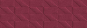 Плитка M12C Outfit Red Struttura Tetris 3D 25x76 MARAZZI Italy
