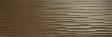 Плитка M1AM Eclettica Bronze Struttura Wave 3D Rett 40x120 MARAZZI Italy