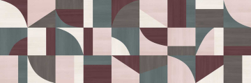 Плитка M1AN Eclettica Cream Decoro Carioca 40x120 MARAZZI Italy