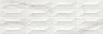 Плитка M4PC Marbleplay White str.Gem 3D 30x90 MARAZZI Italy
