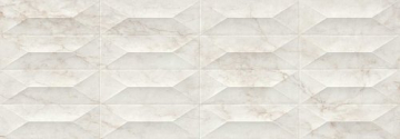 Плитка M4PE Marbleplay Calacatta Struttura Gem 3D Rett. 30х90 MARAZZI Italy