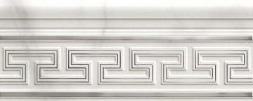 Плитка M5LP Marbleplay Listello Classic White 12х30 MARAZZI Italy