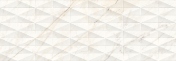 Плитка M71S Allmarble Wall Golden White Struttura Pave Lux 3D 40х120 MARAZZI Italy