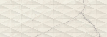 Плитка M73S Allmarble Wall Statuario Struttura Pave Lux 3D 40х120 MARAZZI Italy