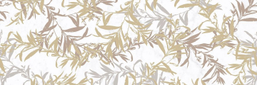 Плитка M8SZ Allmarble Wall Altissimo Satin Decoro Foliage 80x120 MARAZZI Italy