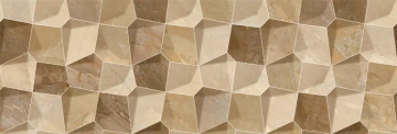 Плитка Marble Beige Decor Estrellas Rectificado 30x90 Novacera