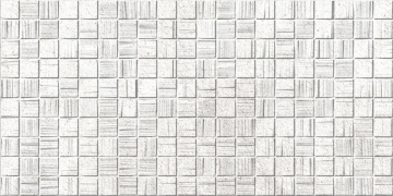 Плитка Мегаполис светло-серая мозаика 25х50 AXIMA