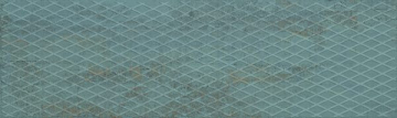 Плитка Metallic Green Plate 29.75x99.55 Aparici