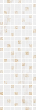 Плитка MM12112 Астория белый мозаичный 25x75 Kerama Marazzi