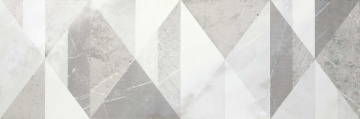 Плитка MM2D Decoro Tangram White Rhino 32.5x97.7 MARAZZI Italy