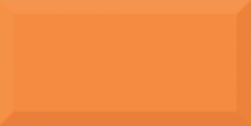 Плитка Monocolor Naranja Biselado Brillo 10х20 Absolut Keramika